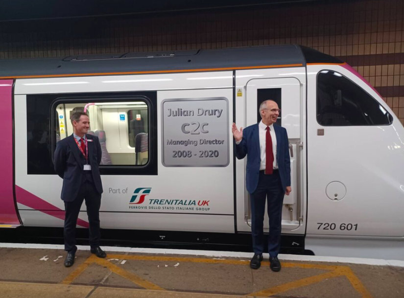 FIRST CL720 AVENTRA TRAIN ENTERS PASSENGER SERVICE WITH C2C